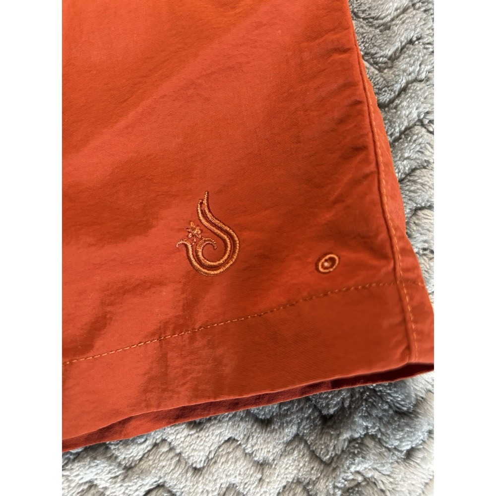 Isis Womens Burnt Orange Nylon Hiking Cargo Pockets Outdoor Tropical Size 10 - Picture 7 of 8